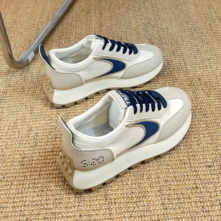Zapatillas Deportivas Versátiles para Primavera 2025 Estilo Altura Aumentable para Padres - 1