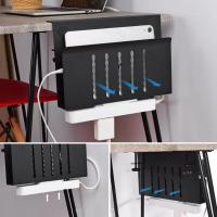 Bandeja para ordenador portátil sin taladro debajo del escritorio, lados de mesa ajustables para ahorrar espacio, soporte para ordenador portátil, carga, refrigeración, acceso rápido - details 7