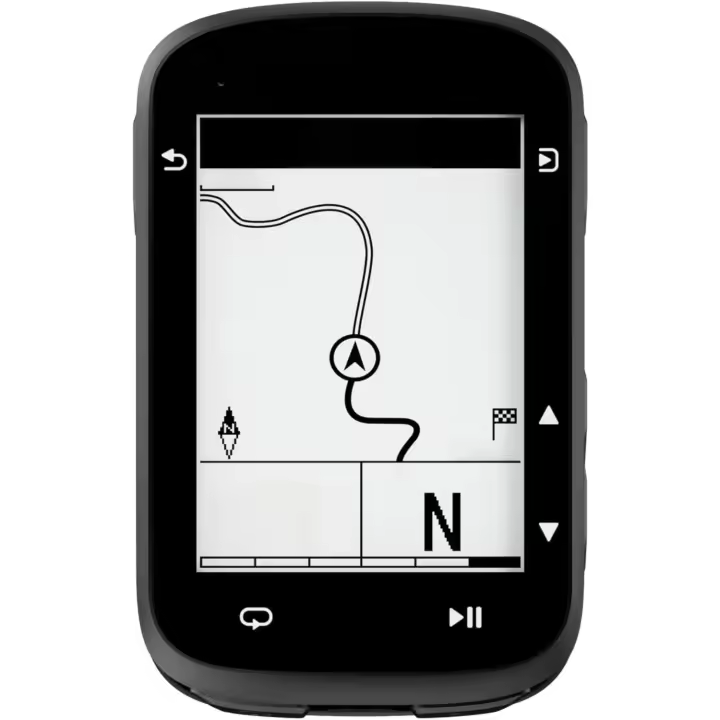 Ciclocomputador Bicicleta GPS REALROAD CS500 Computadora Bicicleta con Navegación 45 Horas Duración de Batería con Pantalla LCD de 2,5 Pulgadas con Retroiluminación, IPX7, BLE5.0 y Ant+ - 1