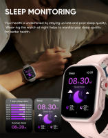 2025 nuevo para reloj inteligente hombres mujeres 1,85 pulgadas HD AMOLED pantalla completa táctil IP68 impermeable Bluetooth llamada SmartWatch - details 8