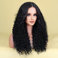 Pelucas Africanas de Estilo 26 pulgadas de Rizos de Fibra Química Suave y Transpirable - details 5