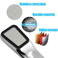Cabezal de ducha de mano de alta presión, boquilla de baño, ahorro de agua, 300 agujeros - details 4