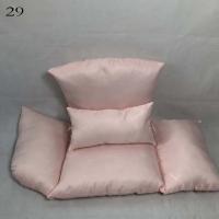 Funda de Cojín de Silla de Huevo Colgante de Color Sólido Floral y Estriado + Funda de Almohada de Exterior (Sin Relleno) para Jardín Lounger - details 31
