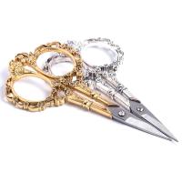 Tijeras de Manicura Profesionales de Acero Inoxidable Vintage Herramienta de Cuidado de Uñas para Precisión de Belleza Corte de Pelo Facial y Pestañas - details 10