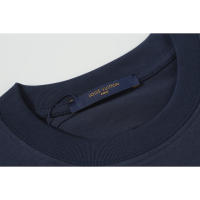 Nueva colección de verano con logotipo impreso frontal, camiseta deportiva de algodón puro con cuello redondo para hombre, camisa informal de estilo básico para pareja - details 2