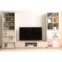 Muebles Modernos de Almacenamiento Estante de Libros con 3 Puertas Plegables - details 15