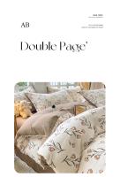 Juego de Ropa de Cama King Size de Alta Calidad con Estampado Floral en Poliéster 100% Tapete de Cama Suave y Transpirable con Funda de Edredón y Sábanas - details 8