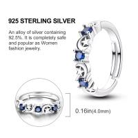 Anillo de Plata de Ley 925 para mujer, joyería de boda, regalos - details 2