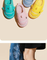 Nueva pareja de zapatillas esponjosas de EVA para invierno, suaves, de algodón, para el hogar, impermeables, con suela gruesa de felpa, para mujer y hombre. - details 10