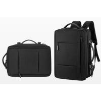 Mochila de viaje clásica para hombre, morral de negocios expandible con USB, bolsa de gran capacidad para ordenador portátil, impermeable, a la moda - details 10