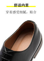 Cuero que aumenta la altura estilo británico cabeza cuadrada zapatos Oxford casuales zapatos de cuero para hombres - details 8