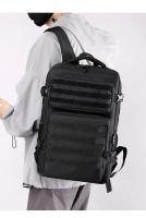 Mochila impermeable de nailon para exteriores, mochila táctica para deportes, Camping, senderismo, caza, 45L, 1000D - details 14