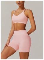 Sujetador de Yoga cruzado con espalda con fugas para mujer, Top deportivo ajustado a prueba de golpes de secado rápido para gimnasio, Top deportivo para correr al aire libre, camiseta sin mangas de Color sólido - details 9