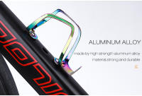 Portabotellas ligero para bicicleta de montaña, soporte para botella de agua, aleación de aluminio - details 3