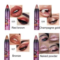 Lápiz de sombra de ojos de 36 colores, 2 en 1 lápiz de labios, no se emborrona fácilmente - details 10