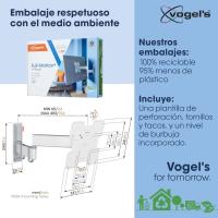 Giratorio TV Soporte Universal para Televisores de 19 a 43 Pulgadas Gira 180º Inclina 20º - details 5