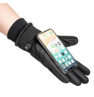 Cycg-guantes cálidos de dedo completo para deportes al aire libre, pantalla táctil, impermeable, a prueba de viento, esquí, bicicleta, Scooter, Invierno - details 21