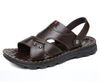 Sandalias para hombres2025Verano Nueva Moda Versátil Antideslizante Suela Suave Resistente al Desgaste Transpirable Suela Gruesa Zapatos de Playa Casuales - details 9