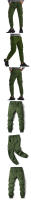 Pantalones de Carga para Hombres Ropa Deportiva Casual de Algodón con Diseño Táctico para Streetwear y Trabajo - details 9