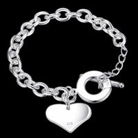 Pulseras de corazón de para mujer, joyería de lujo, recuerdo de boda, artículos de Navidad, joyería - details 2