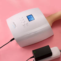 Secador inalámbrico S10 para manicura, lámpara LED UV de 66W, recargable, mejorada, 2022 - details 7