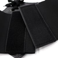 Corsé de cintura ajustable para mujer, cinturón gótico con cordones, cintura ancha de cuero PU, faja adelgazante para vestido - details 4