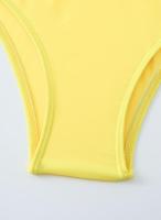 Traje de Baño de Una Pieza Blanco Ajuste de Cuerpo, Dacron, Estilo de Verano/Primavera 24, No Retirable - details 50