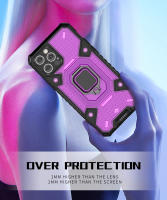 Funda a prueba de golpes para iPhone, carcasa con soporte magnético, anillo trasero, disipación del calor, para modelos 13 Pro Max - details 7