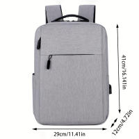 Una mochila de viaje grande con mucho espacio de almacenamiento, ideal para desplazamientos, escuela, trabajo y salidas. - details 1