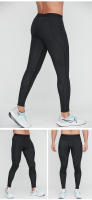 Pantalones de compresión moldeados de alta elasticidad para hombre, malla deportiva para yoga, correr, entrenamiento atlético, pantalones activos - details 3