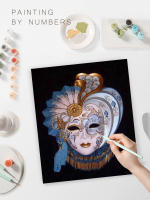 RUOPOTY-pintura abstracta por números para manualidades, lienzo de pintura, figuras, Kits de manualidades para adultos - details 1