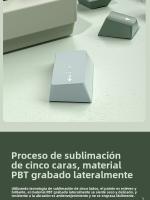 Langtu LT95 Teclado de Deportes Electrónicos Personalizable Modos de Juego, Inalámbrico, Bluetooth, Escritura de Oficina Intercambiable en Caliente - details 17