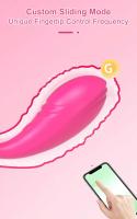 Control APP Vibrador Estimulación Clitorial G-spot Huevo Vibrante Inalámbrico para Adultos - details 2