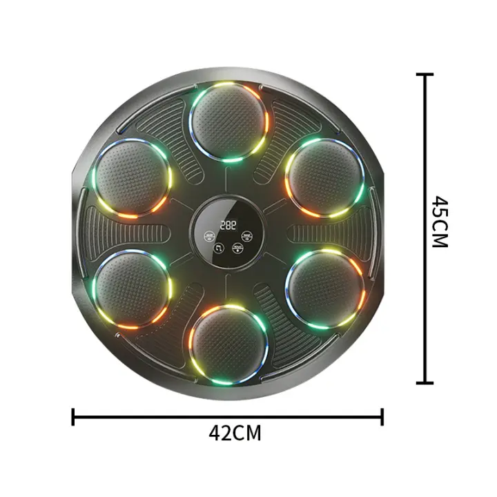 Bóxer de música con Bluetooth, supersoporte de Pared Profesional LED Dinámico en Color, 12 Velocidades - 1
