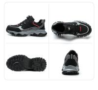 Zapatillas de seguridad ligeras y transpirables con puntera de acero, diseño antiperforación y antigolpes, zapatos de trabajo para hombres - details 16