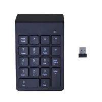 Small Size 2.4GHz USB Wireless Numeric Keypad Numpad 18 Keys Digital Keyboard For Bank Accounting Teller Laptop Notebook Tablets - details 2