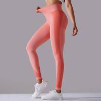 Pantalones Deportivos Sin Costuras para Mujeres Cintura Alta Yoga, Levantamiento de Glúteos, Carreras Ropa de Gimnasio - details 21