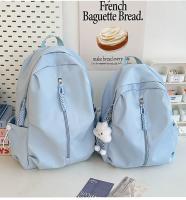 Mochila de viaje de gran capacidad, novedad de 2025, mochila escolar sencilla de Color sólido para estudiantes, Mochila deportiva, bolsa para ordenador - details 25