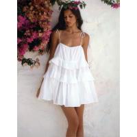 Nuevo Vestido De Tirantes De Moda 2025 Vestido Halter Corto De Múltiples Capas De Verano - details 13