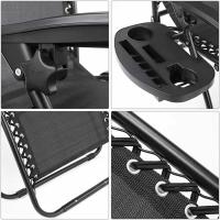 Juego de tumbona plegable con almohada, silla de jardín ergonómica, tumbona - details 19