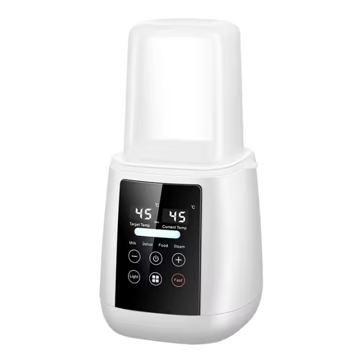 Nutri-calentador de biberones para baño de agua, rápido, fácil, leche materna, fórmula, temporizador automático, descongelar, esterilizar, mantener - 1