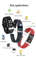 Reloj inteligente E66 para hombre, pulsera deportiva resistente al agua, ECG, PPG, frecuencia cardíaca, oxígeno en sangre, adecuado para IOS - details 16