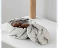 con tapa Artesanías de cerámica a prueba de cenizas Cenicero portátil chapado en oro Dormitorio al aire libre Regalo de vida - details 3