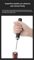 Desaireador de Botella de Vino con Tornillo de Corcho de Presión de Aire Herramienta de Cocina y Barra Accesorios Útiles para Extraer el Corcho de la Botella - details 4