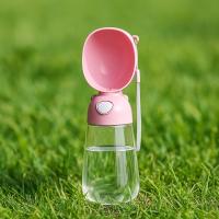 Botella de agua portátil de plástico para perros, a prueba de fugas, multifuncional, extraíble, para mascotas, para viajes al aire libre - details 11