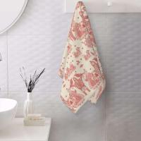 Toile De Jouy Toalla Algodón Francés Azul Marino Baño Ducha Deportes Yoga Toallas - details 182