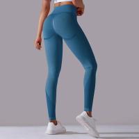 Pantalones Deportivos Sin Costuras para Mujeres Cintura Alta Yoga, Levantamiento de Glúteos, Carreras Ropa de Gimnasio - details 36