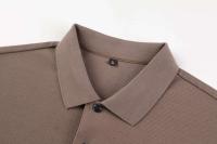 Camiseta Polo para hombre, 100% algodón, moda de verano 2024, pantalones cortos informales, Polo de manga, ropa con cuello, Top de Color sólido, camiseta - details 4