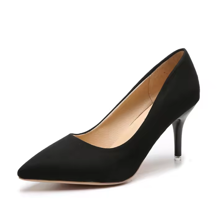zapatos casuales de tacón alto para mujer - 1