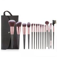 Juego de brochas de maquillaje con soporte de 15 piezas, herramientas de belleza para base en polvo, súper suave - details 1
